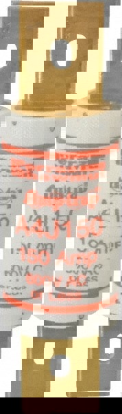 Cylindrical Fast-Acting Fuse: J, 150 A, 41.3 mm Dia